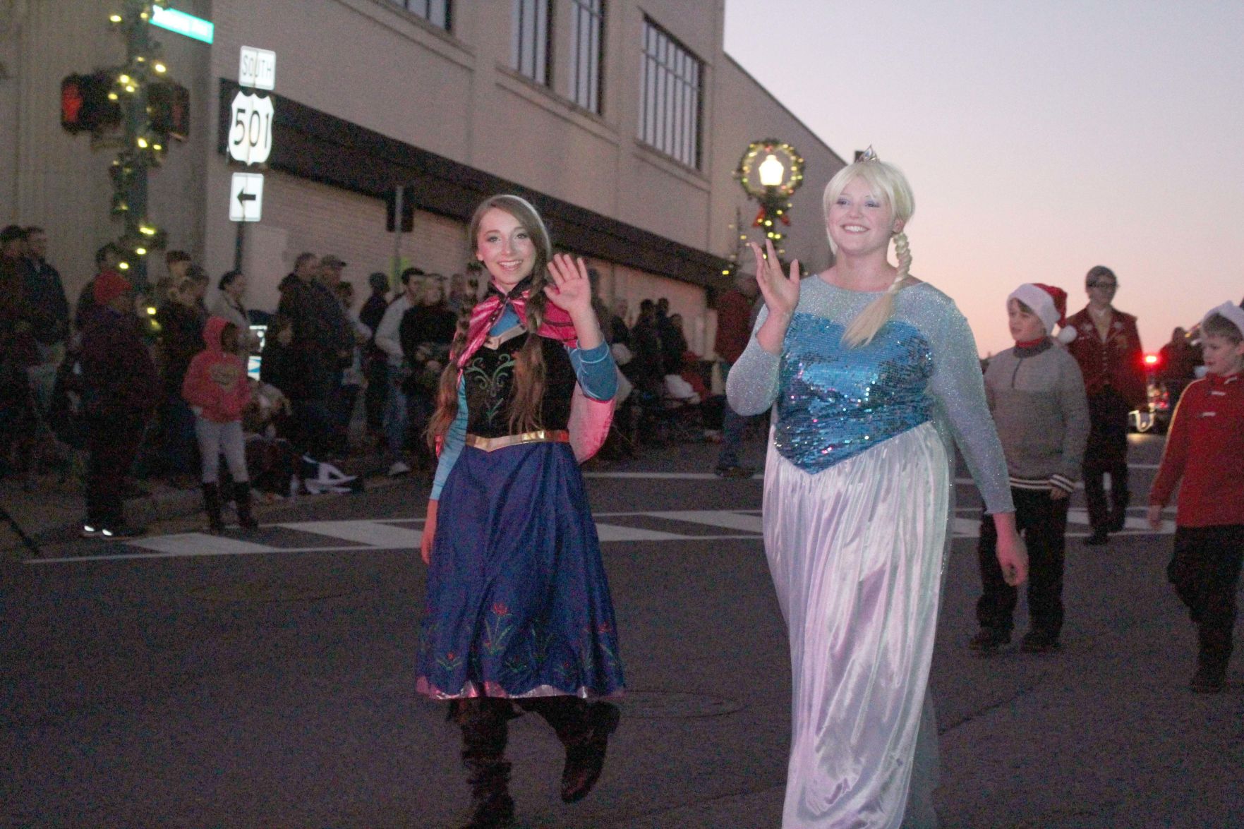 Elsa and Anna